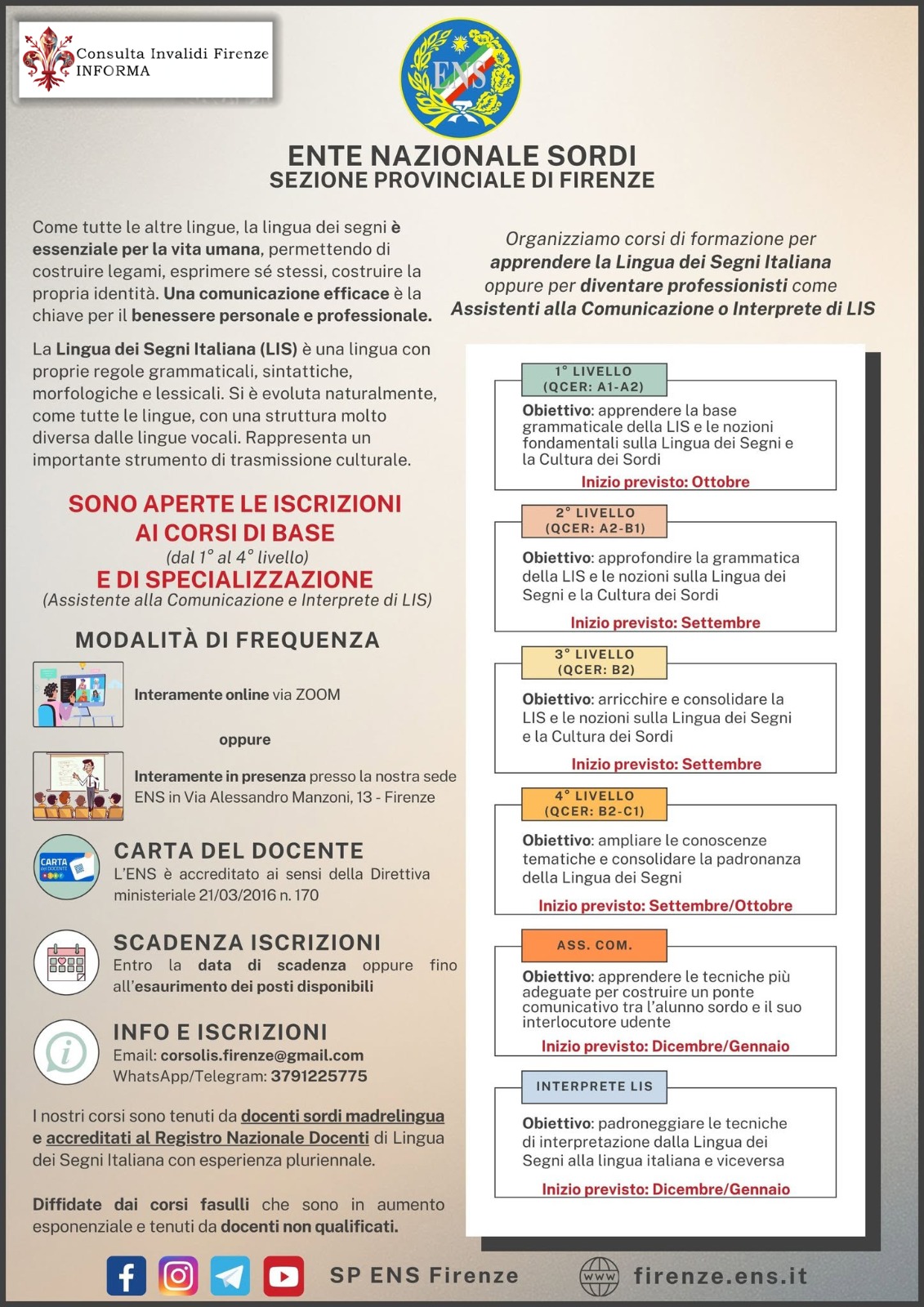 corsi 2026/2027 corsi 2026/2027